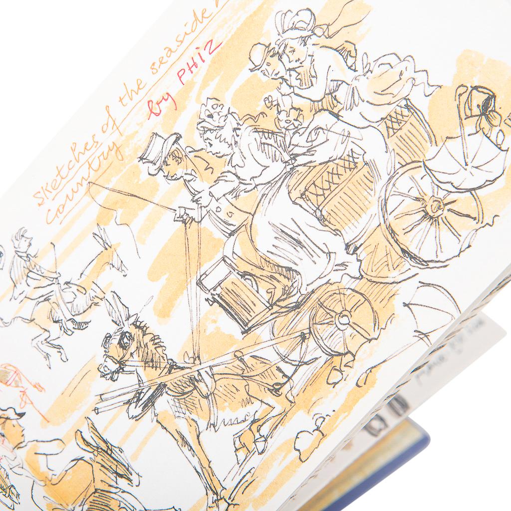  Ensemble de neuf livres Cahiers Drawings / Sketches de Philippe Dumas de Hermès Unisexe 