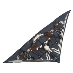 Hermès Caleche Elastique Triangle Scarf