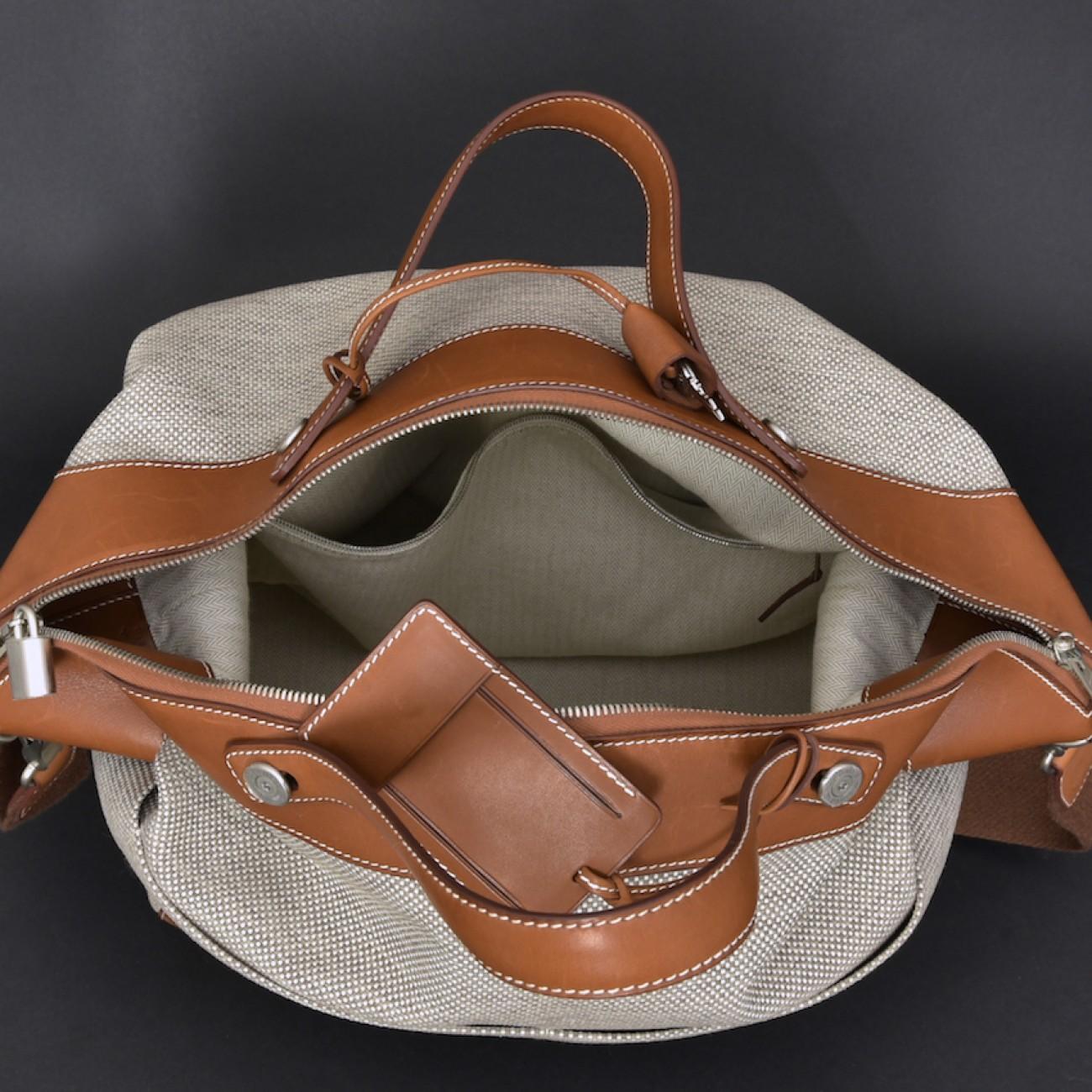 French Hermès Calèche-express Soft ‘Weekend’ Bag