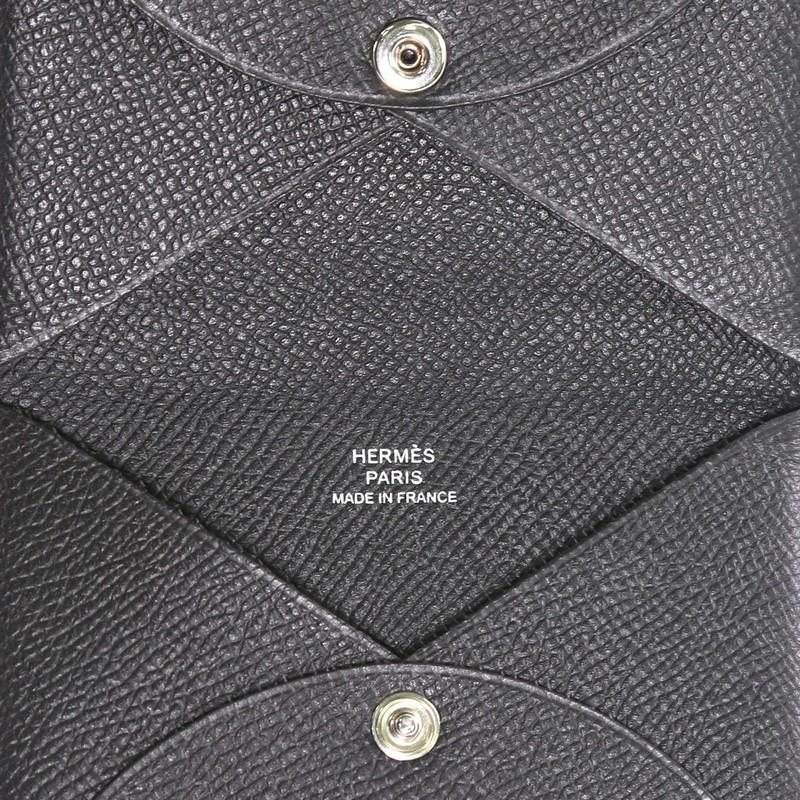 Hermes Calvi Card Case Epsom 2