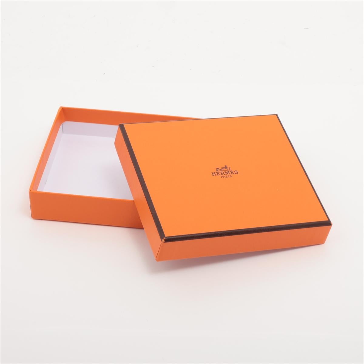 Hermès Calvi Card Holder Limoncello For Sale 4