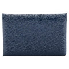 Hermes Calvi Duo Card Holder Epsom