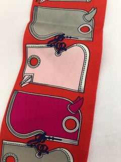 Hermes "Camails" Silk Twilly