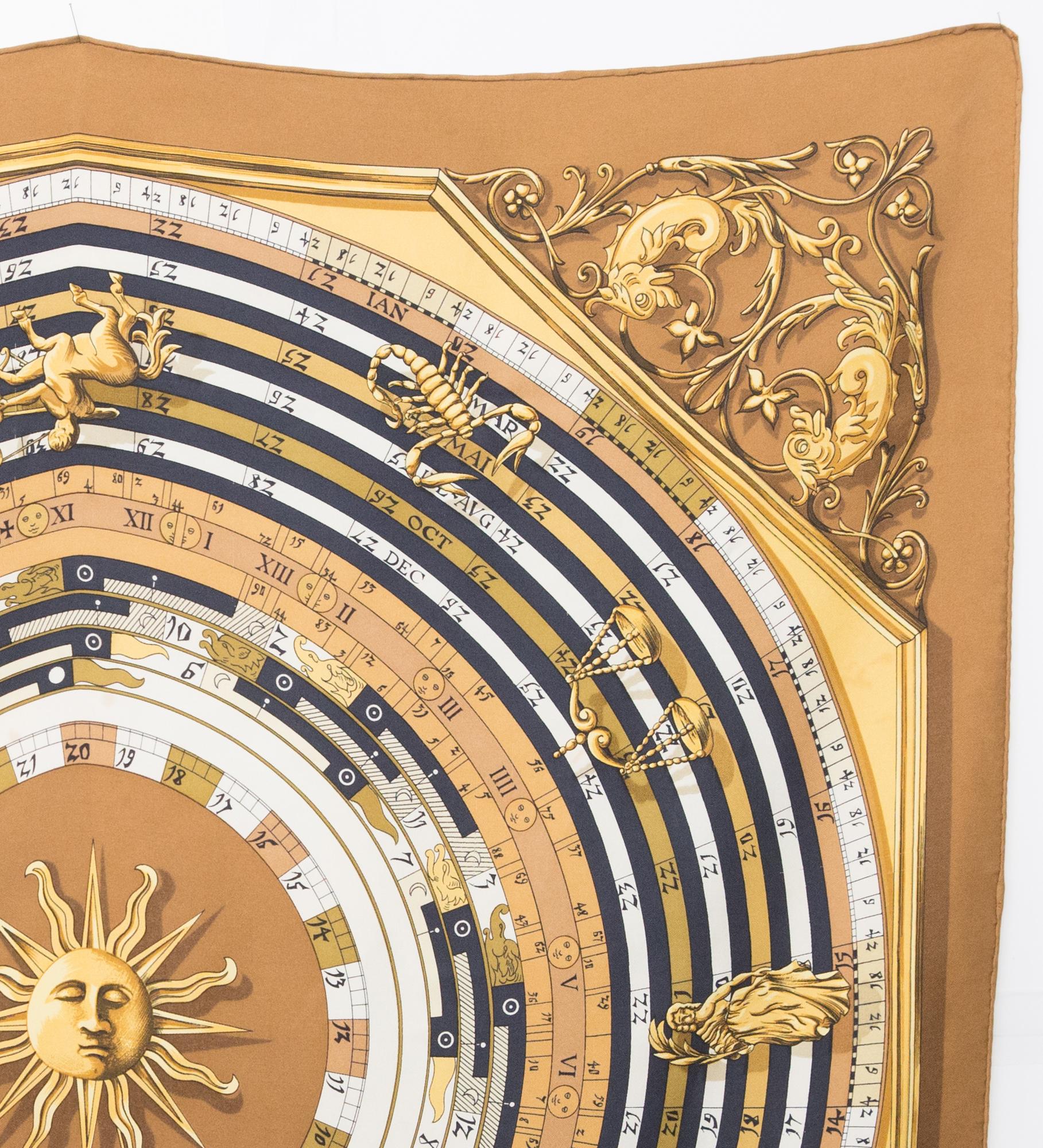 hermes astrology scarf