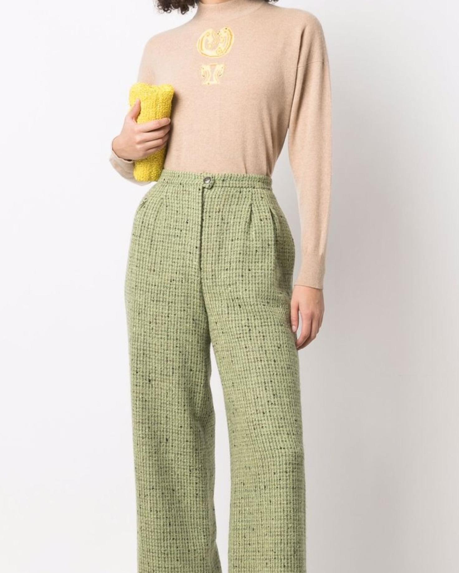 Beige Hermes - Pull en cachemire camel en vente