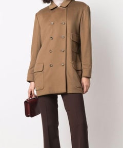 Hermes Camel Cashmere Peacot