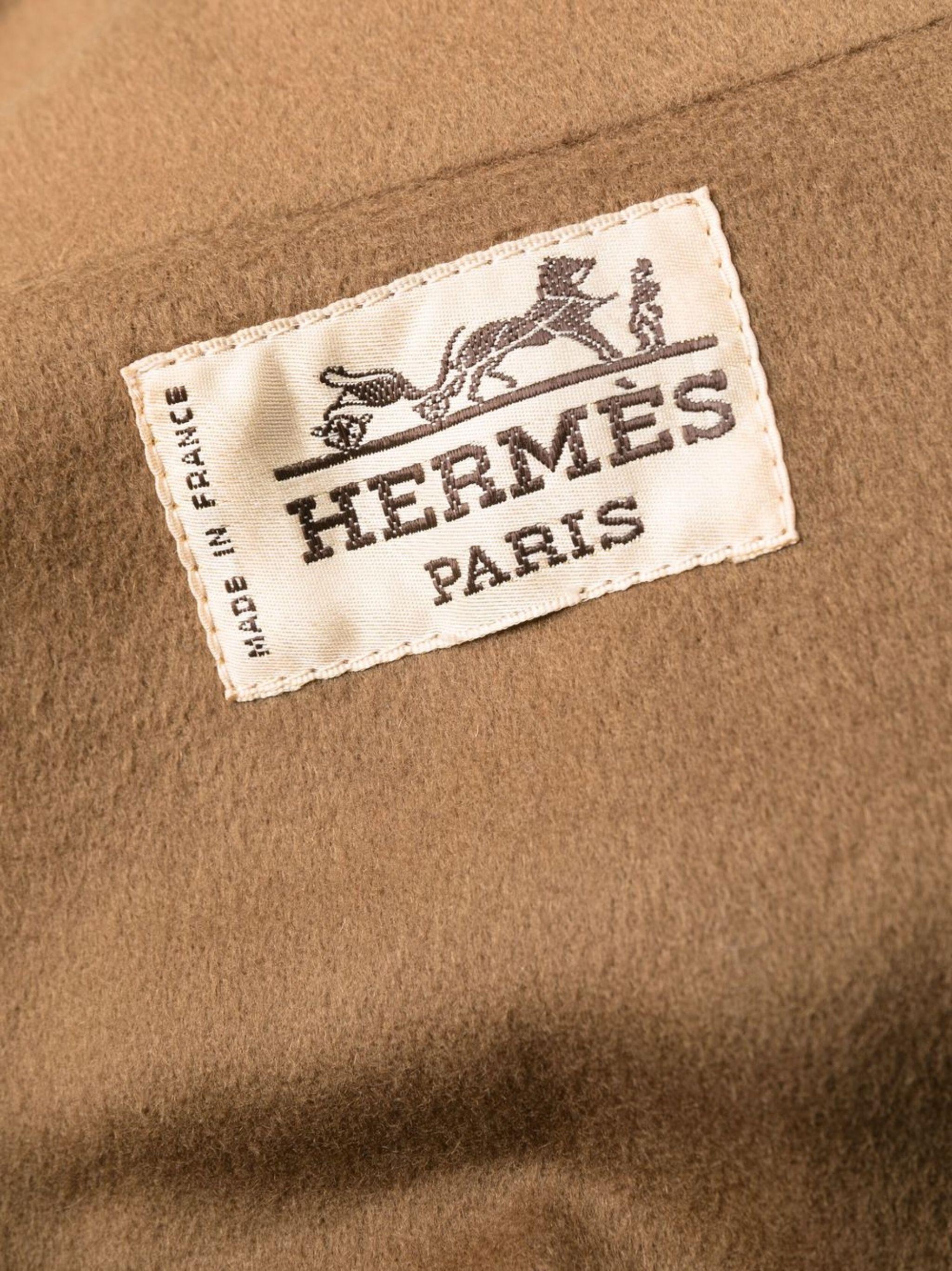 Hermes Camel Cashmere Peacot 1