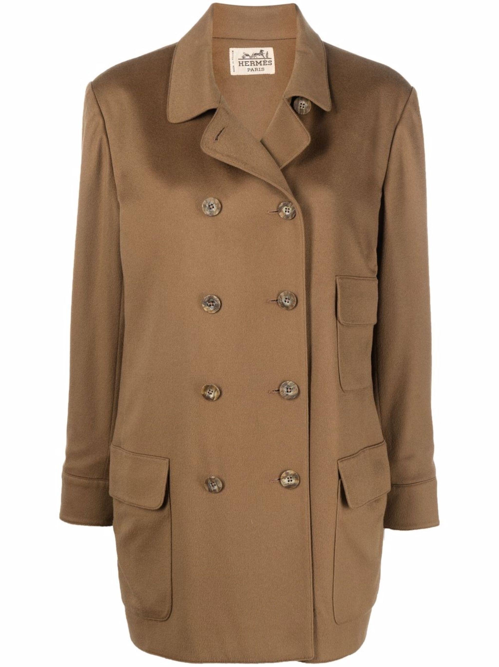 Hermes Camel Cashmere Peacot 2