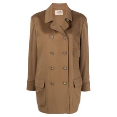 Hermes Camel Cashmere Peacot
