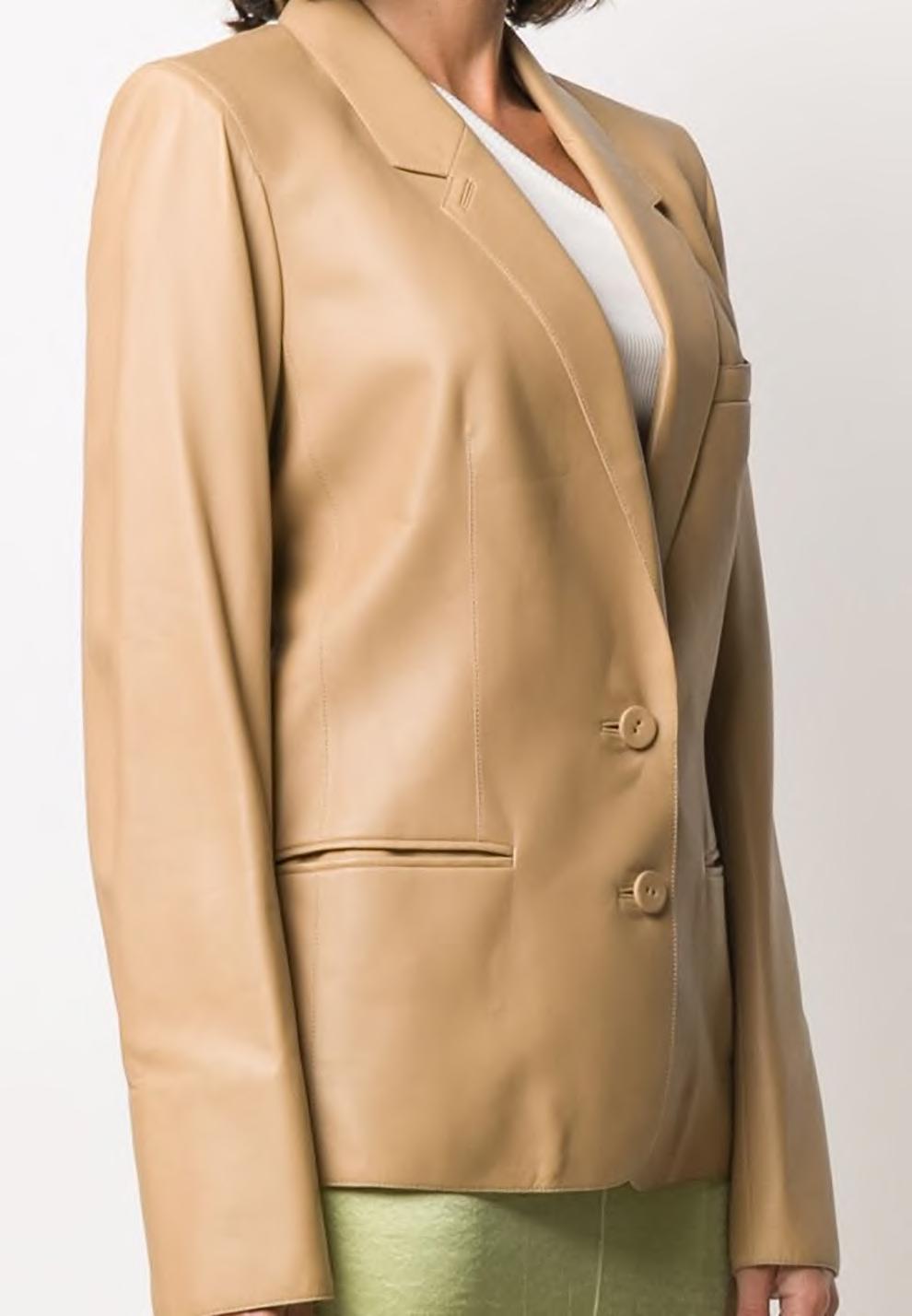 hermes leather jacket