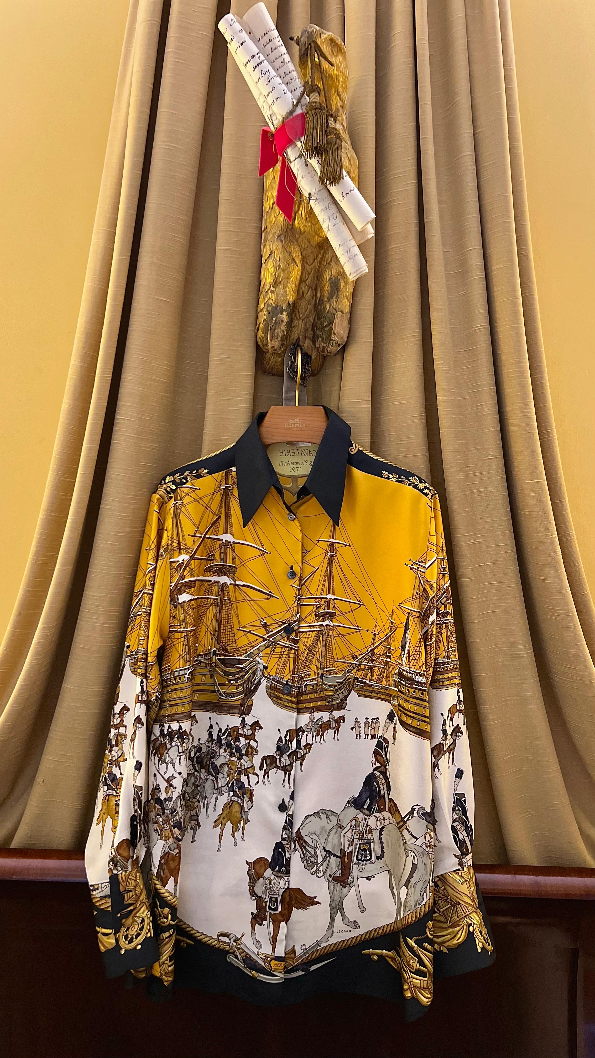 HERMÈS - Camicia in seta 