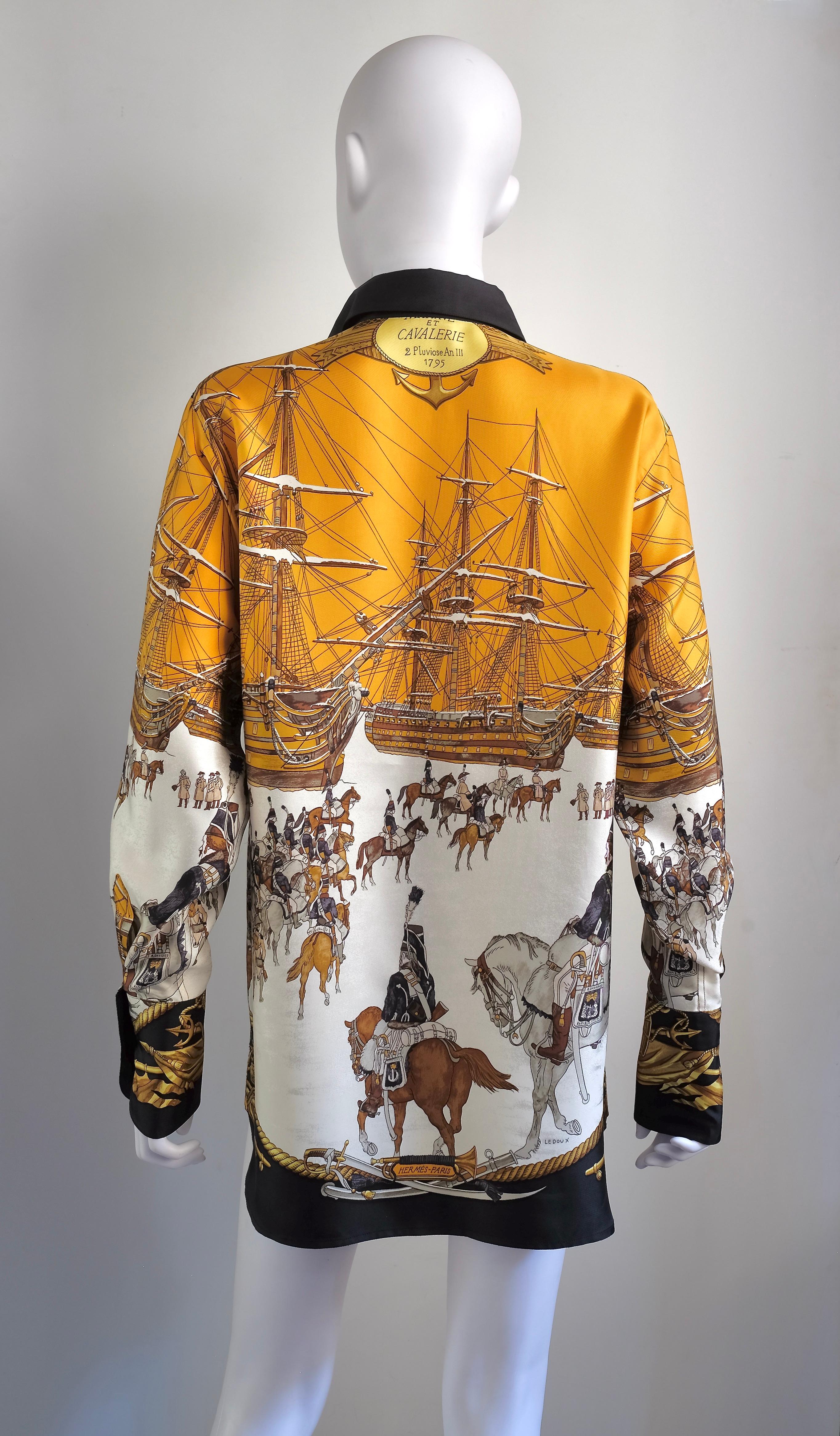 HERMÈS - Camicia in seta 