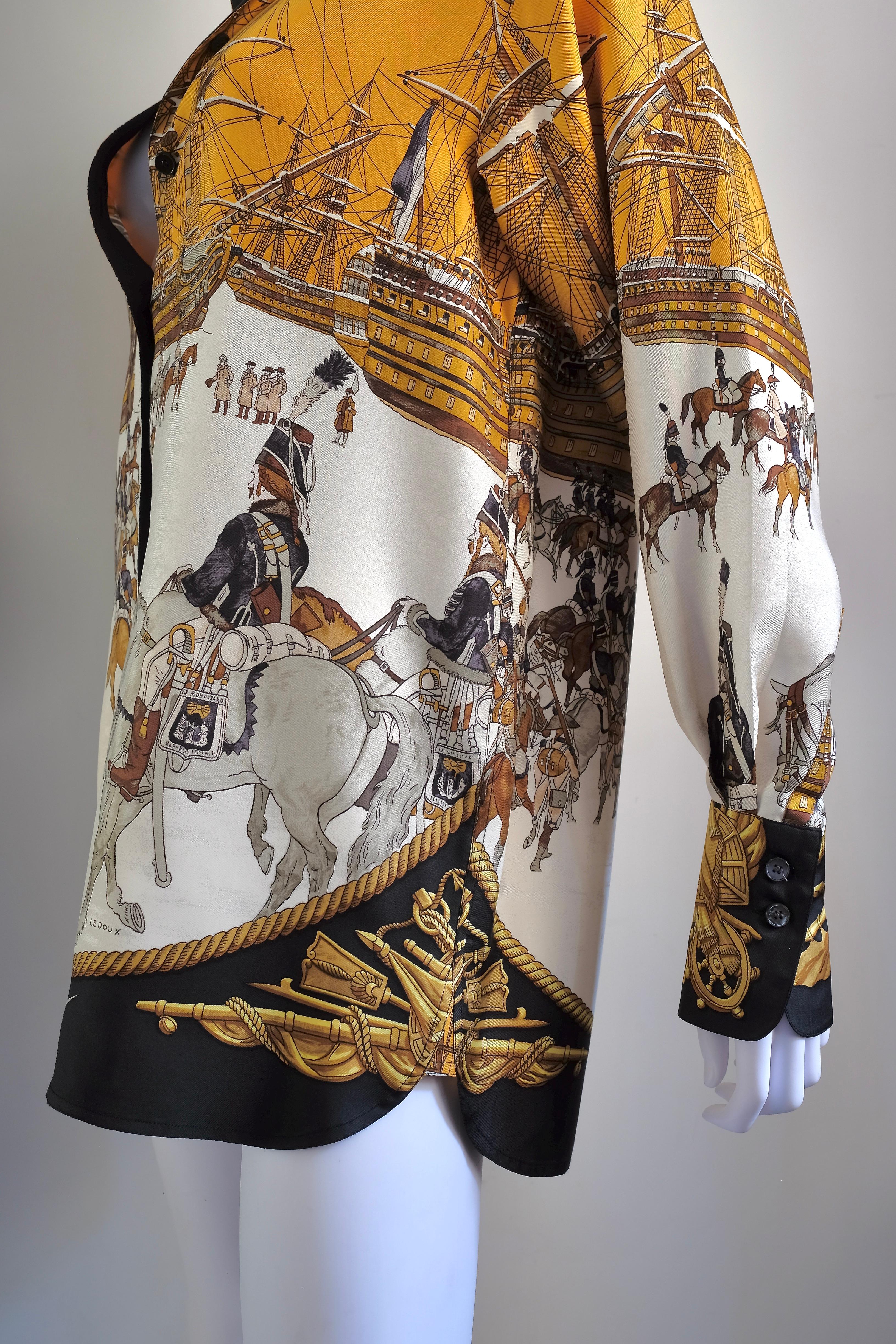 HERMÈS - Camicia in seta 