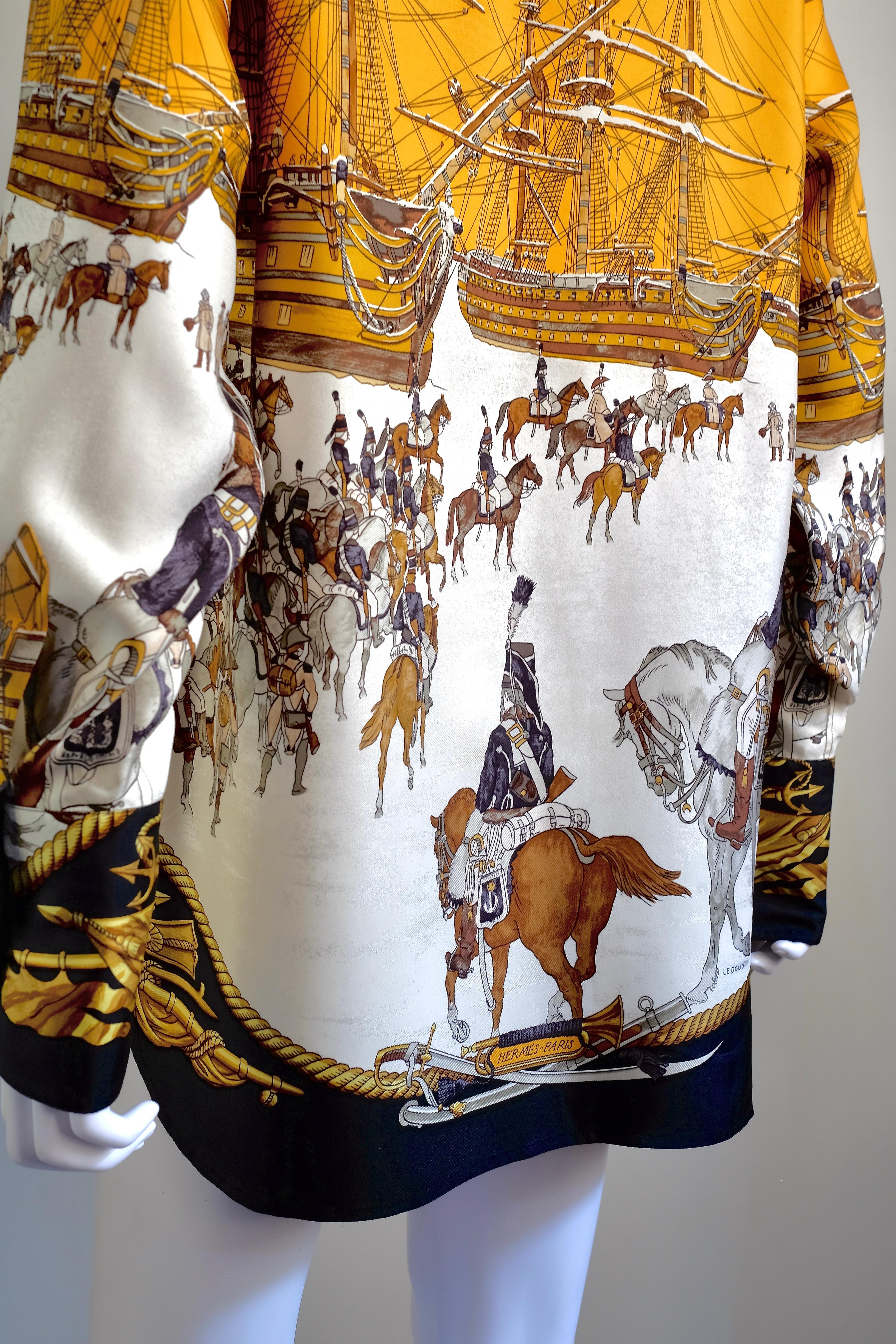 HERMÈS - Camicia in seta 