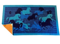 Hermes Camouflage Terry Beach Towel