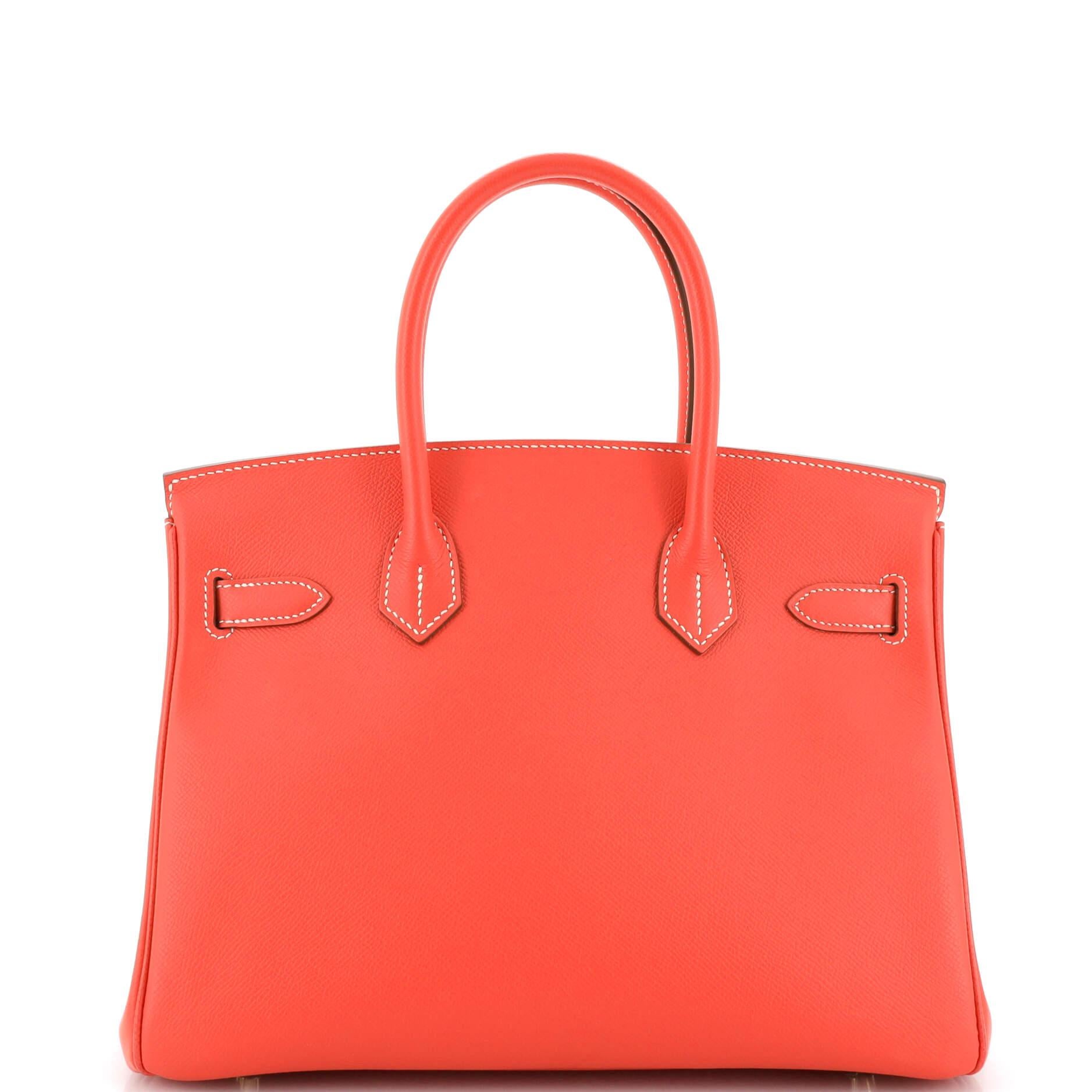 Women's Hermes Candy Birkin Bag Epsom 30 For Sale
