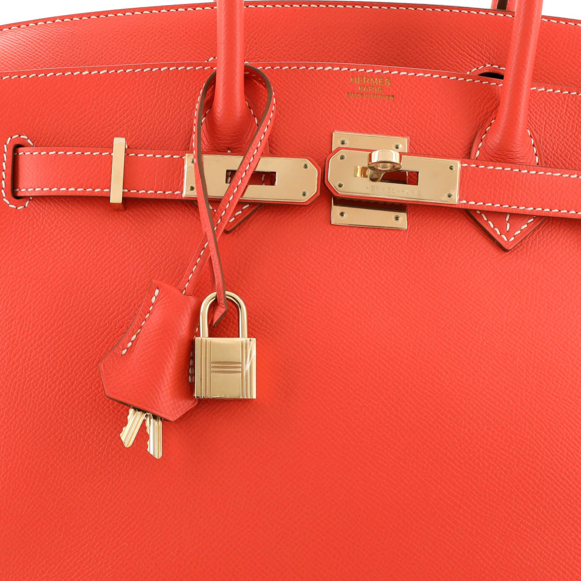 Hermes Candy Birkin Bag Epsom 30 For Sale 3