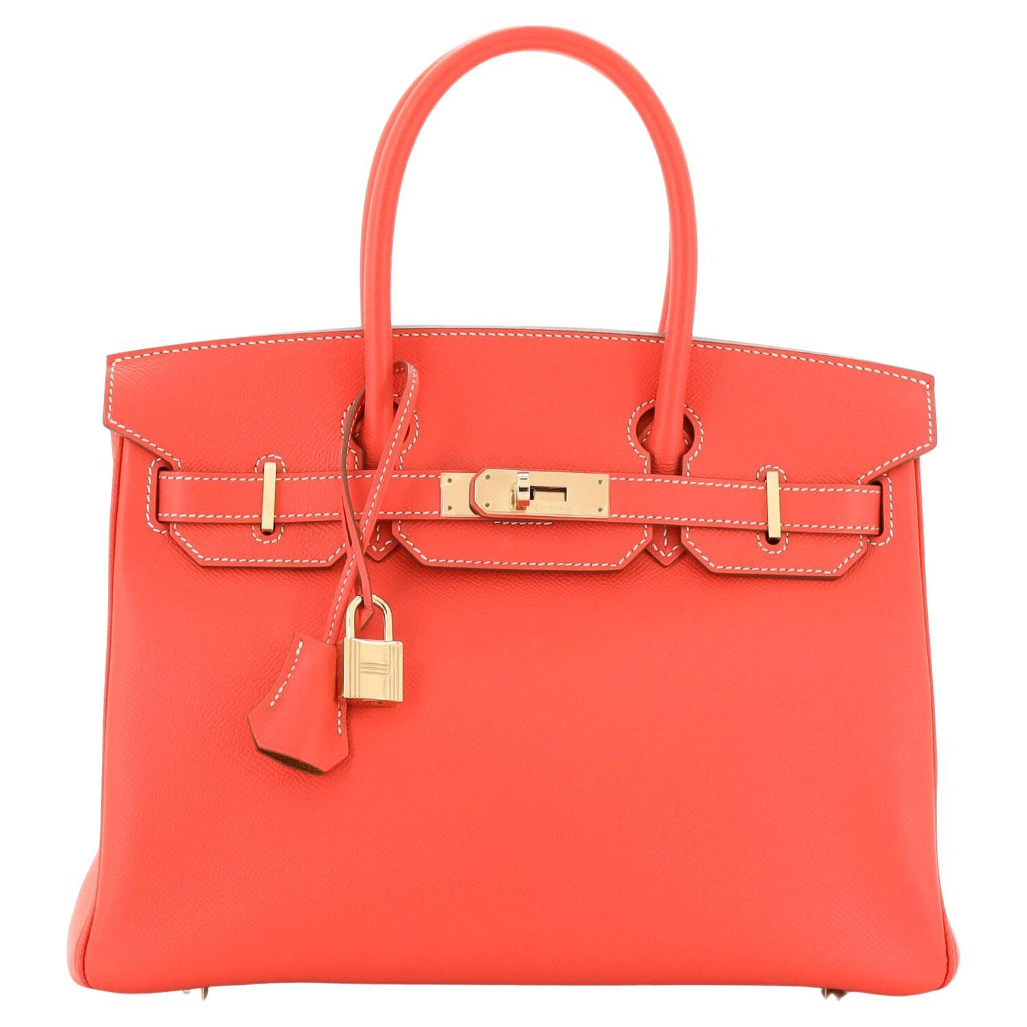 Hermes Candy Birkin Bag Epsom 30 For Sale