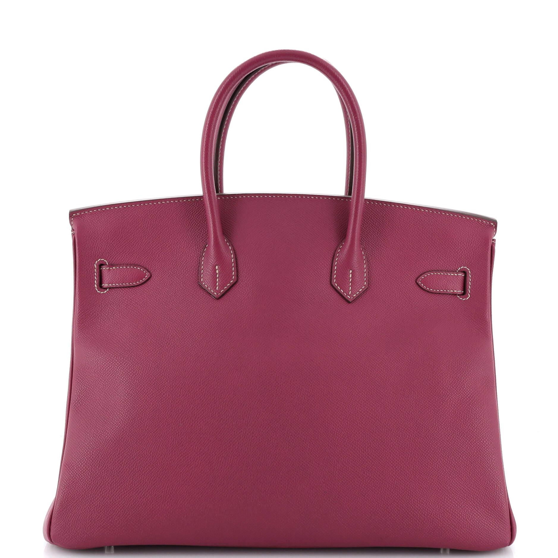 Hermes Candy Birkin Bag Epsom 35 In Good Condition In NY, NY