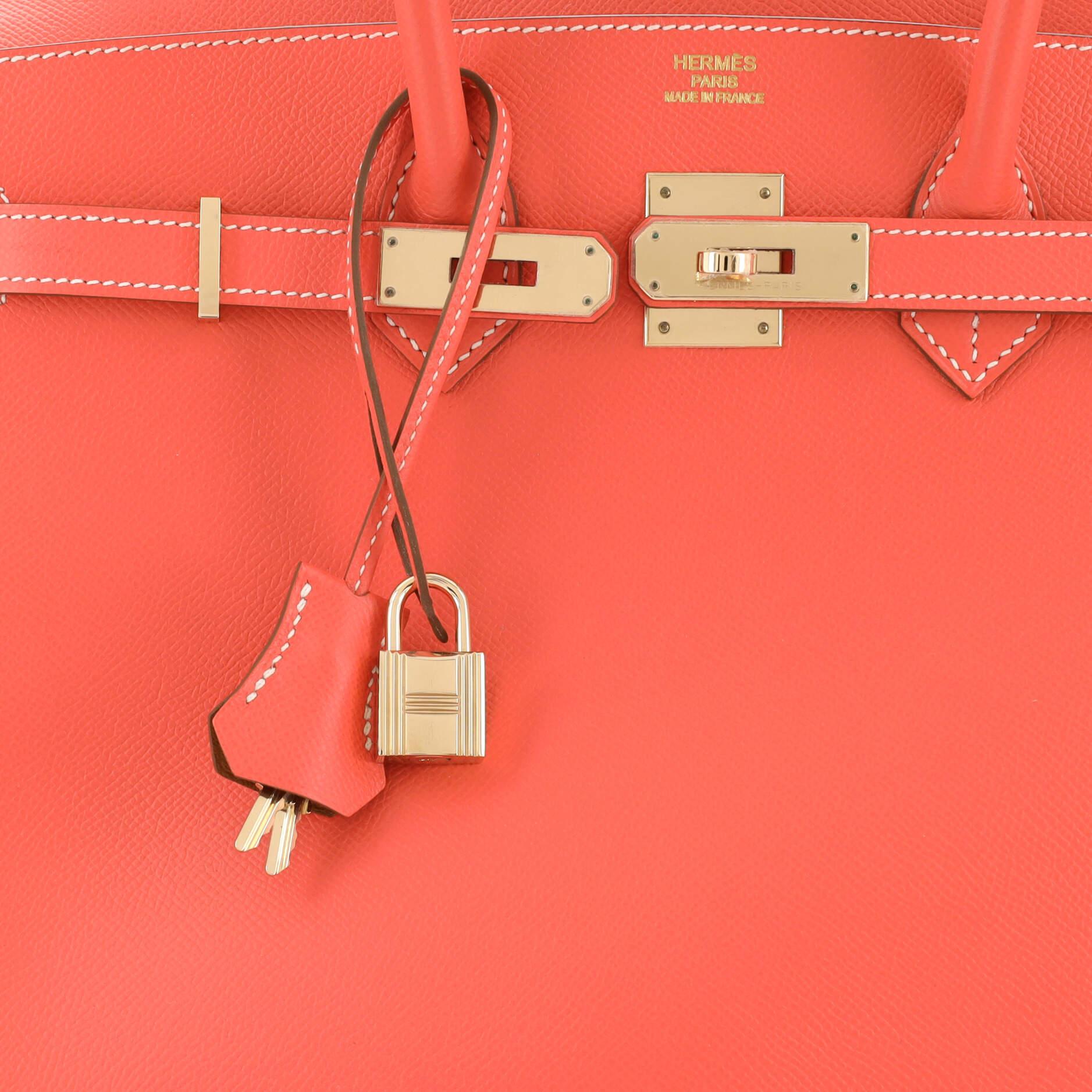Hermes Candy Birkin Bag Epsom 35 For Sale 3