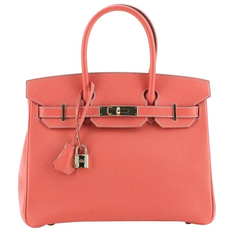 Hermes Candy Birkin Handbag Epsom 30