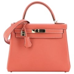 Hermes Candy Kelly Handbag Epsom 28