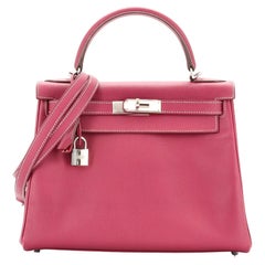 Hermes Candy Kelly Handbag Epsom 28