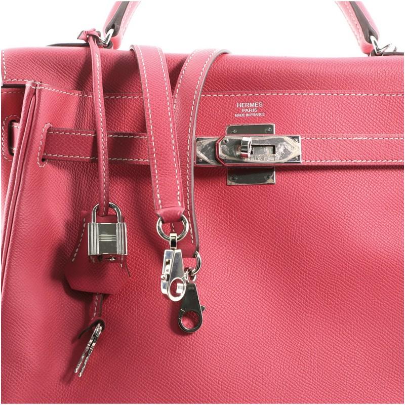 Hermes Candy Kelly Handbag Epsom 32 2