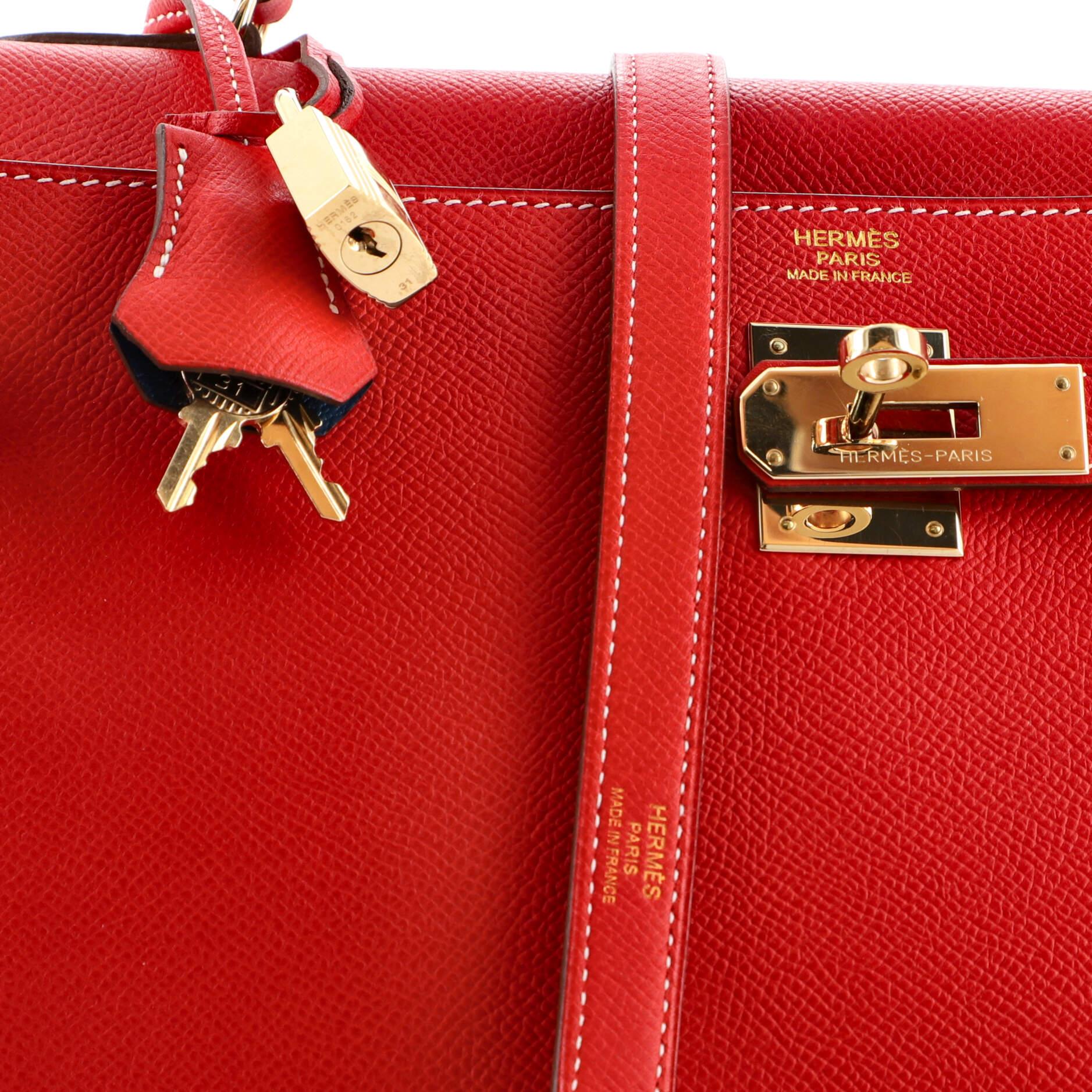 Hermes Candy Kelly Handbag Epsom 32 3