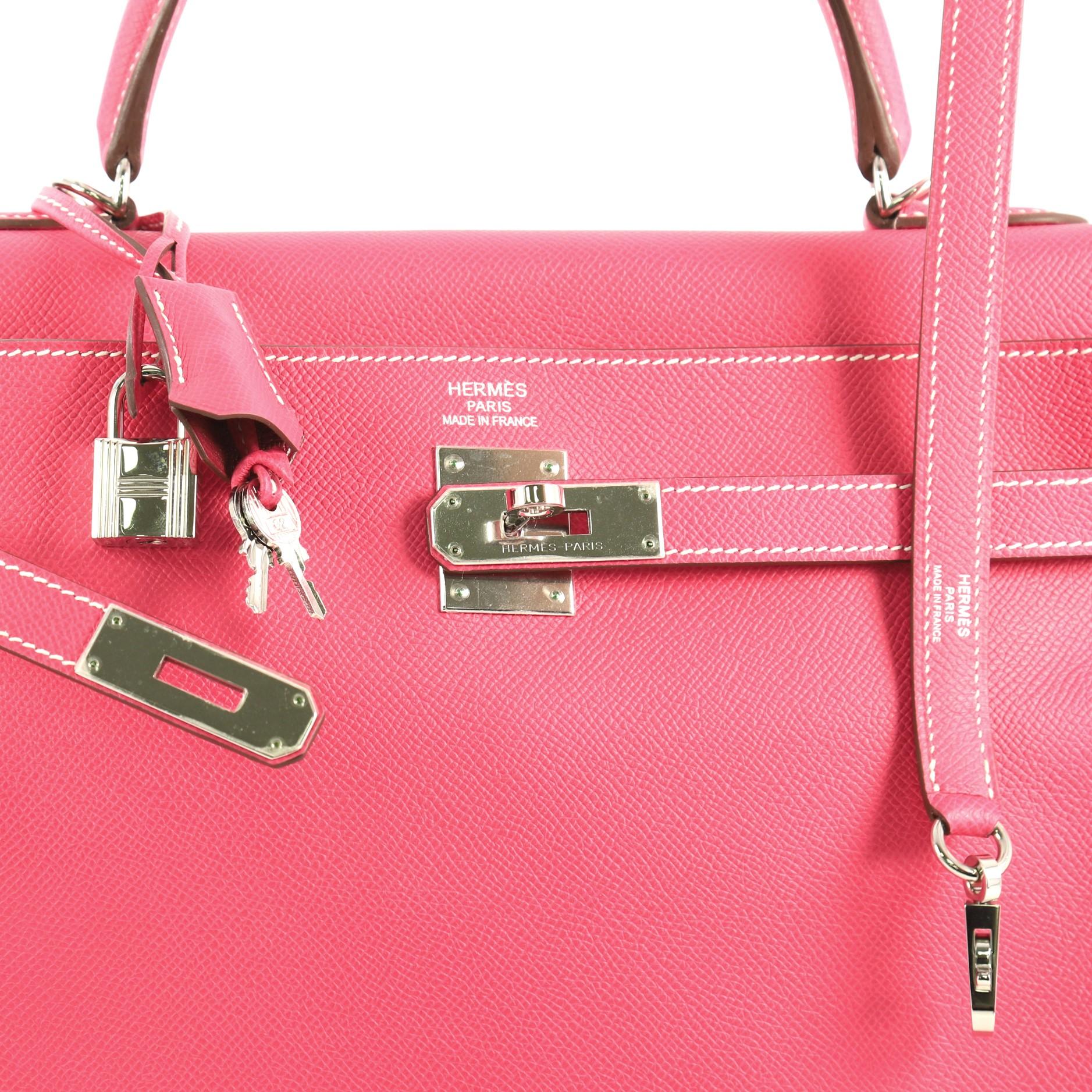 Women's Hermes Candy Kelly Handbag Epsom 35
