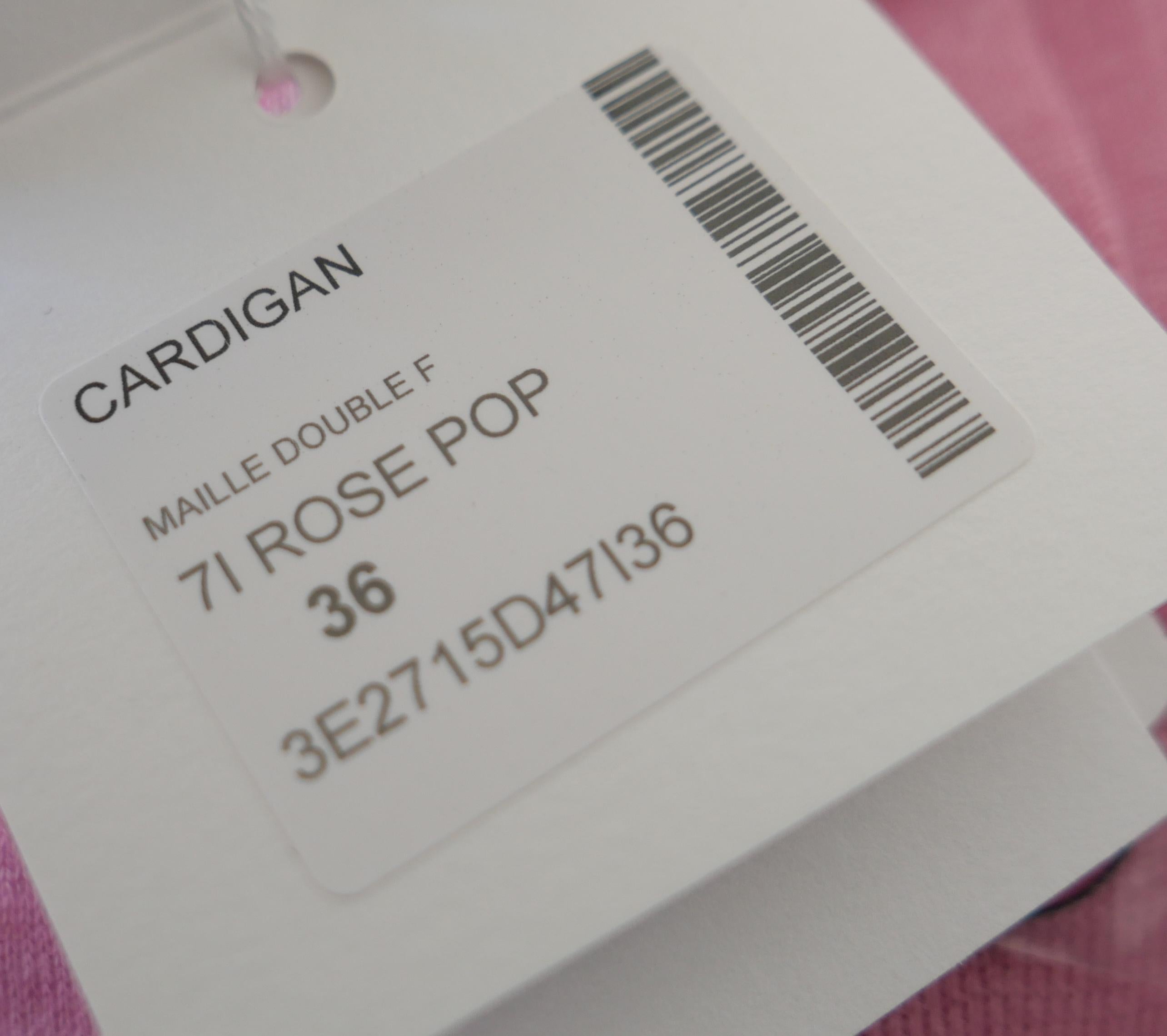 Cardigan in seta e cashmere di Hermes Canoe Chaine d'Ancre in vendita 4