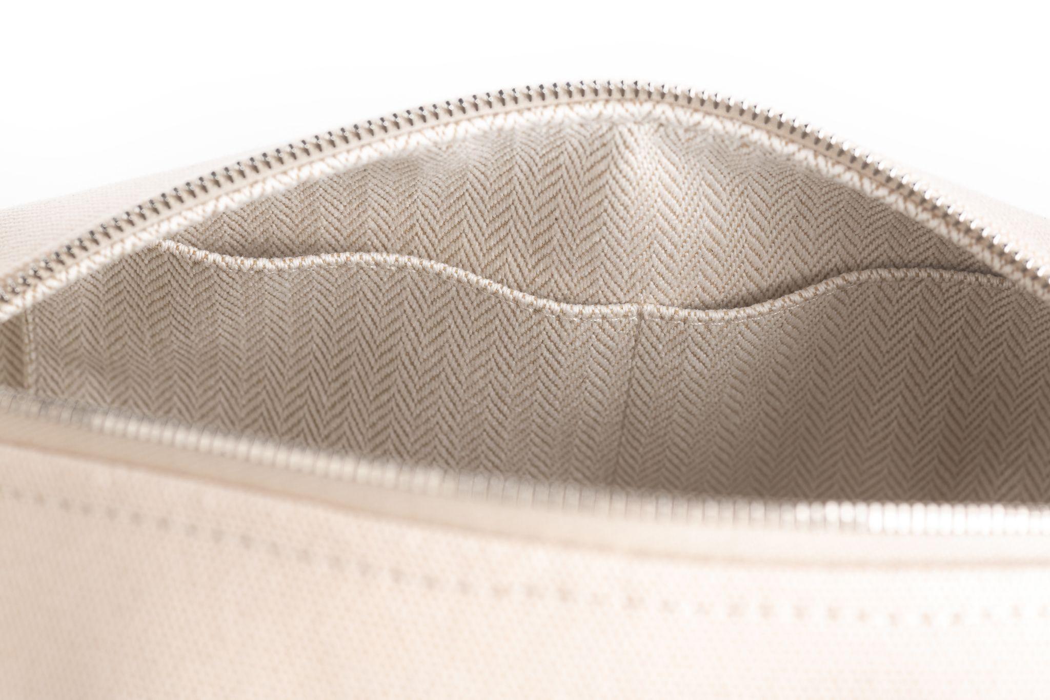 Marsupio Hermès in tela piccolo per la sposa in vendita 9