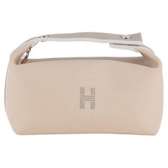 Hermès Canvas Small Bride-A-Brac Pouch