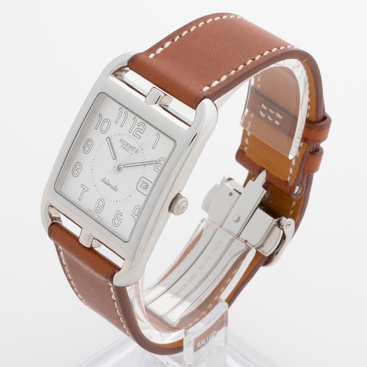 Femenino o masculino Hermes Cape Cod automático con referencia de fecha CC1.710, versión grande, c2005 en venta