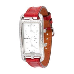 Hermès Cape Cod CC3-230, White Dial, Certified and Warranty