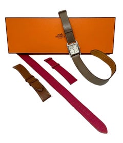 Hermès Cape Cod Double Tour Strap Stainless Steel Watch