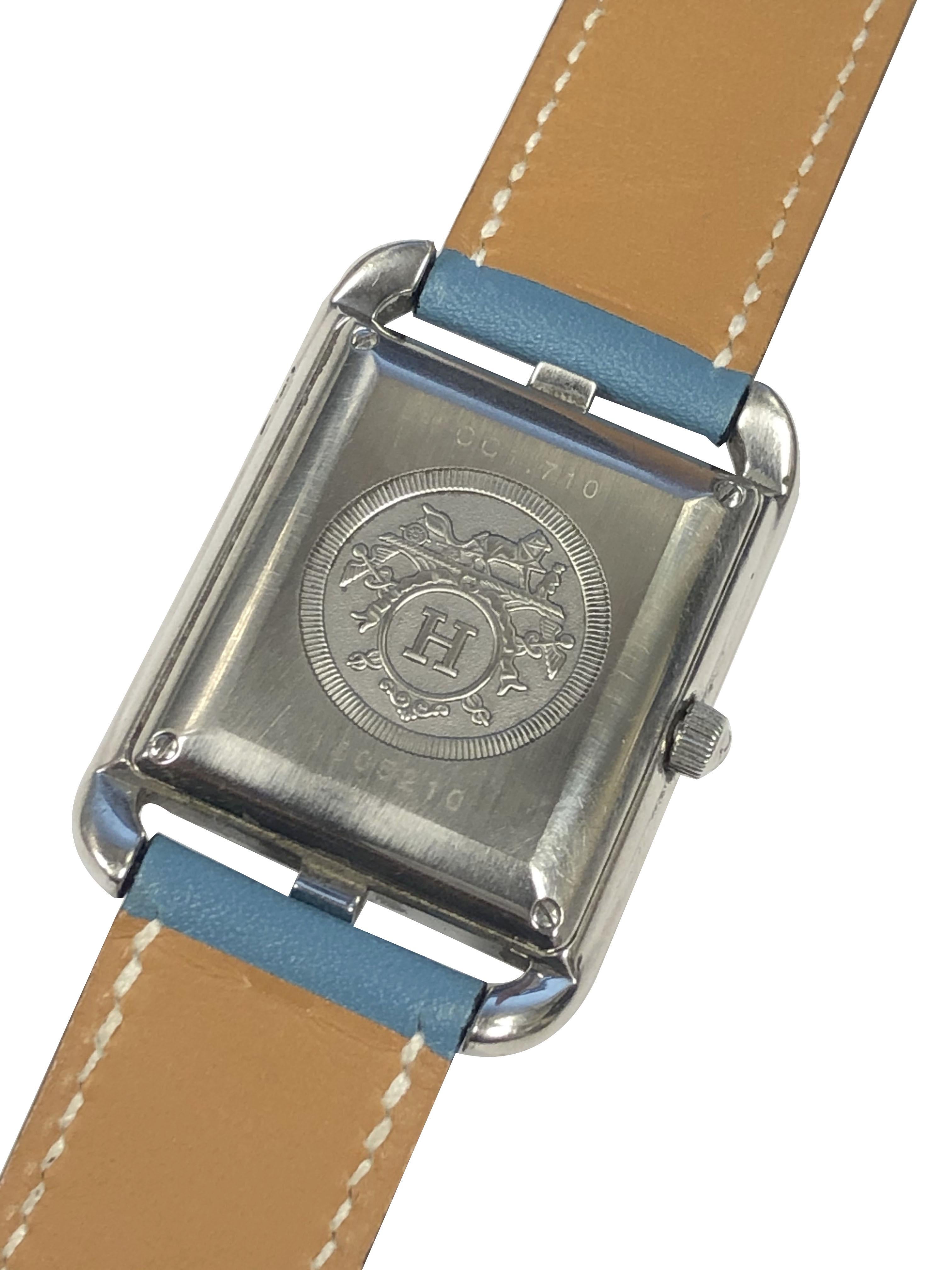 hermes cape cod automatic watch