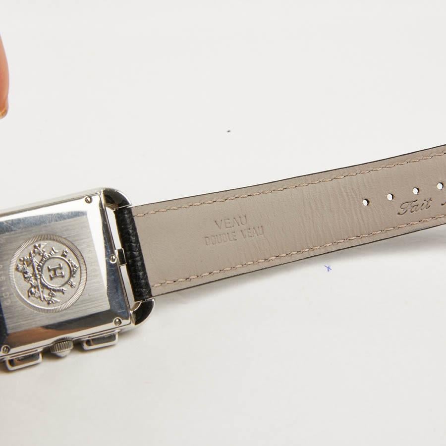 Hermes Cape Cod Man Chrono Steel Watch 1