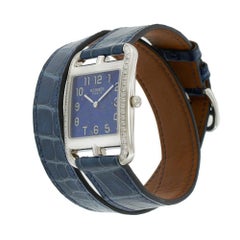 Hermès Cape Cod Ref. CC3.730 Blue Lapis Dial – Diamond Bezel
