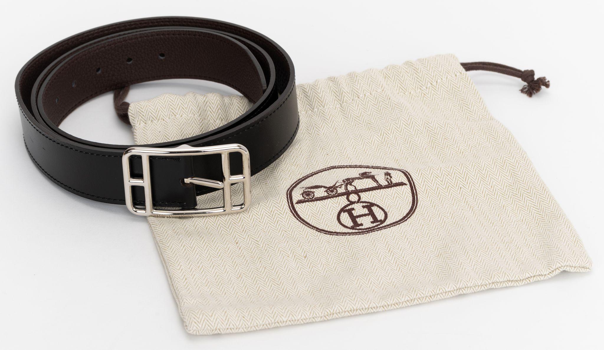 Hermes Cape Cod Reversible Belt In Excellent Condition For Sale In West Hollywood, CA