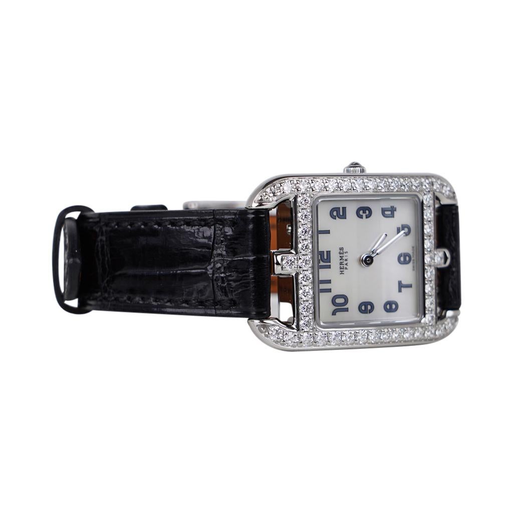 hermes cape cod diamond watch