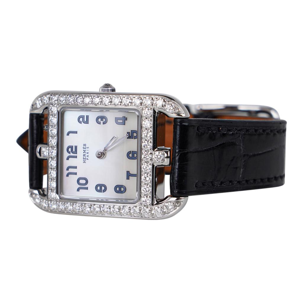 hermes cape cod watch diamond