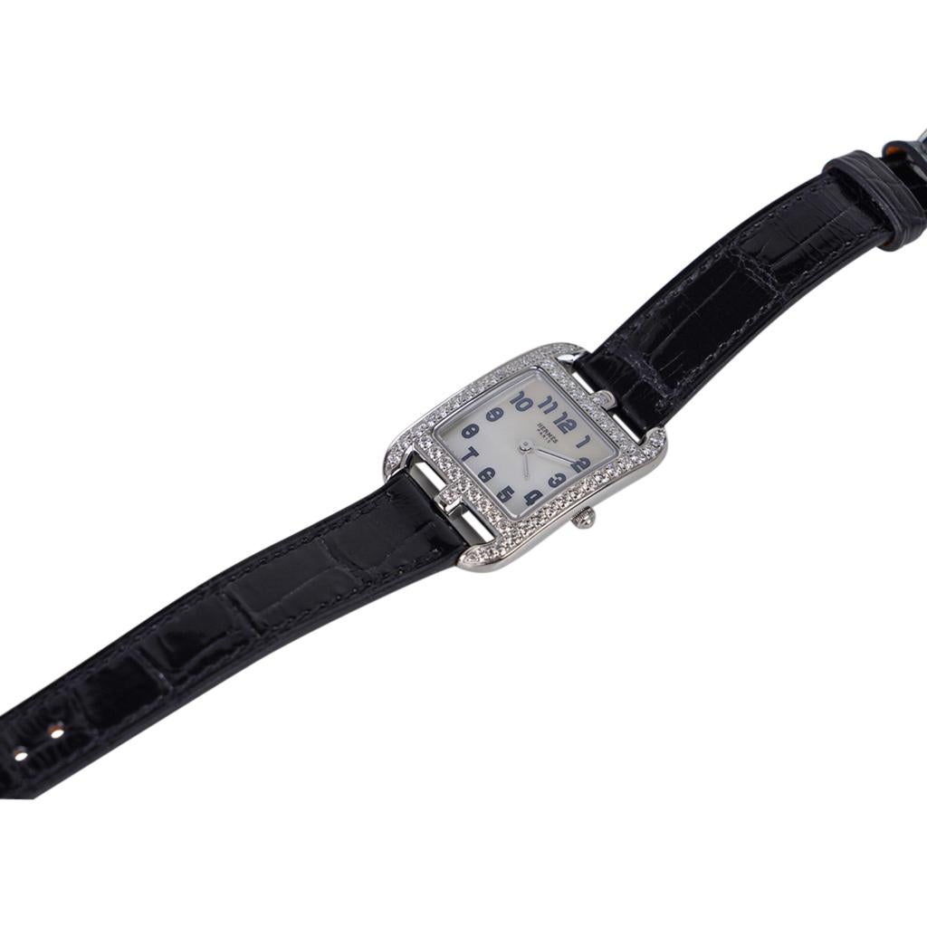 Brilliant Cut Hermes Cape Cod Timepiece Diamond Watch New w/Box