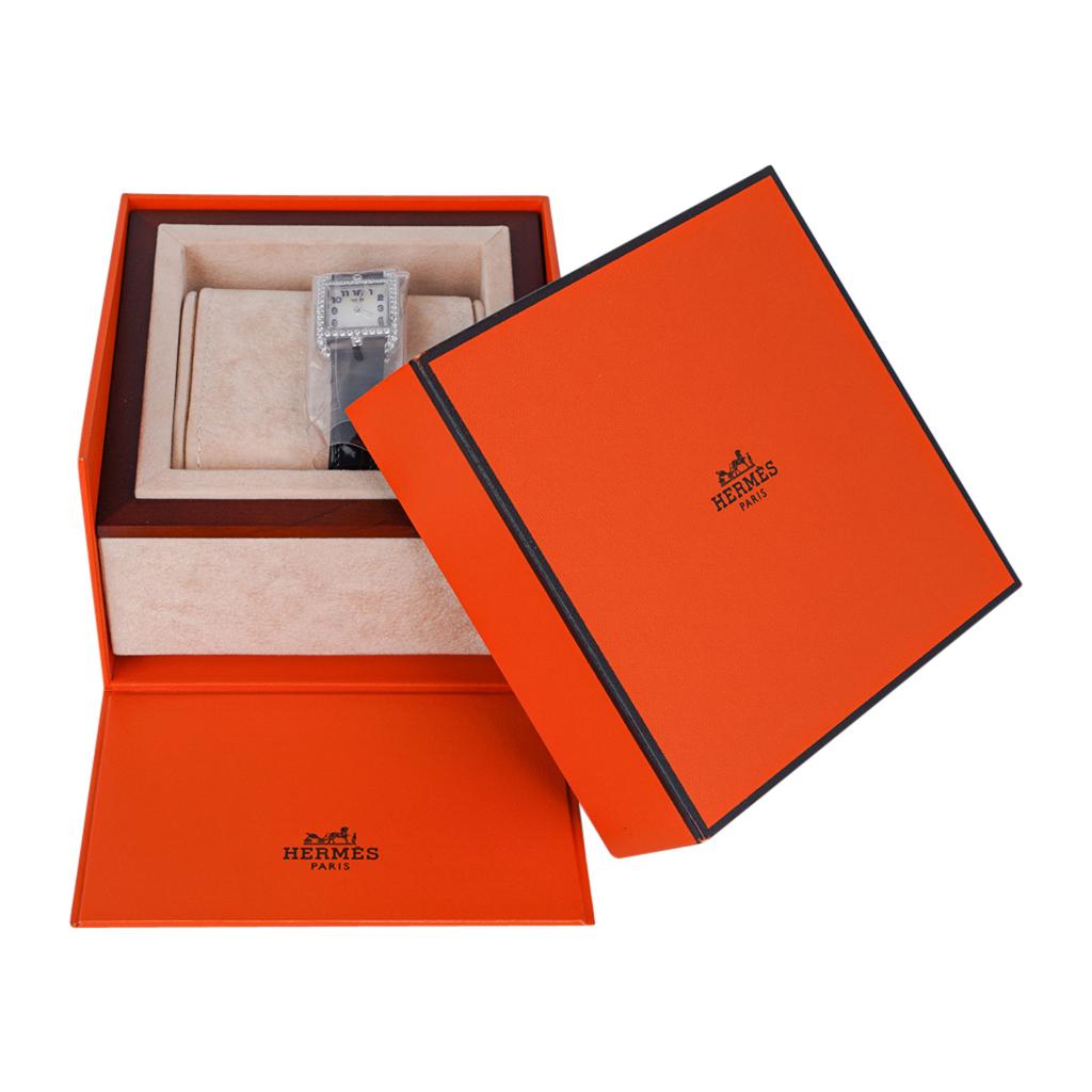 Hermes Cape Cod Timepiece Diamond Watch New w/Box In New Condition In Miami, FL