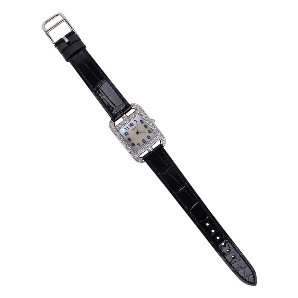 Women's or Men's Hermes Cape Cod Timepiece Diamond Watch New w/Box