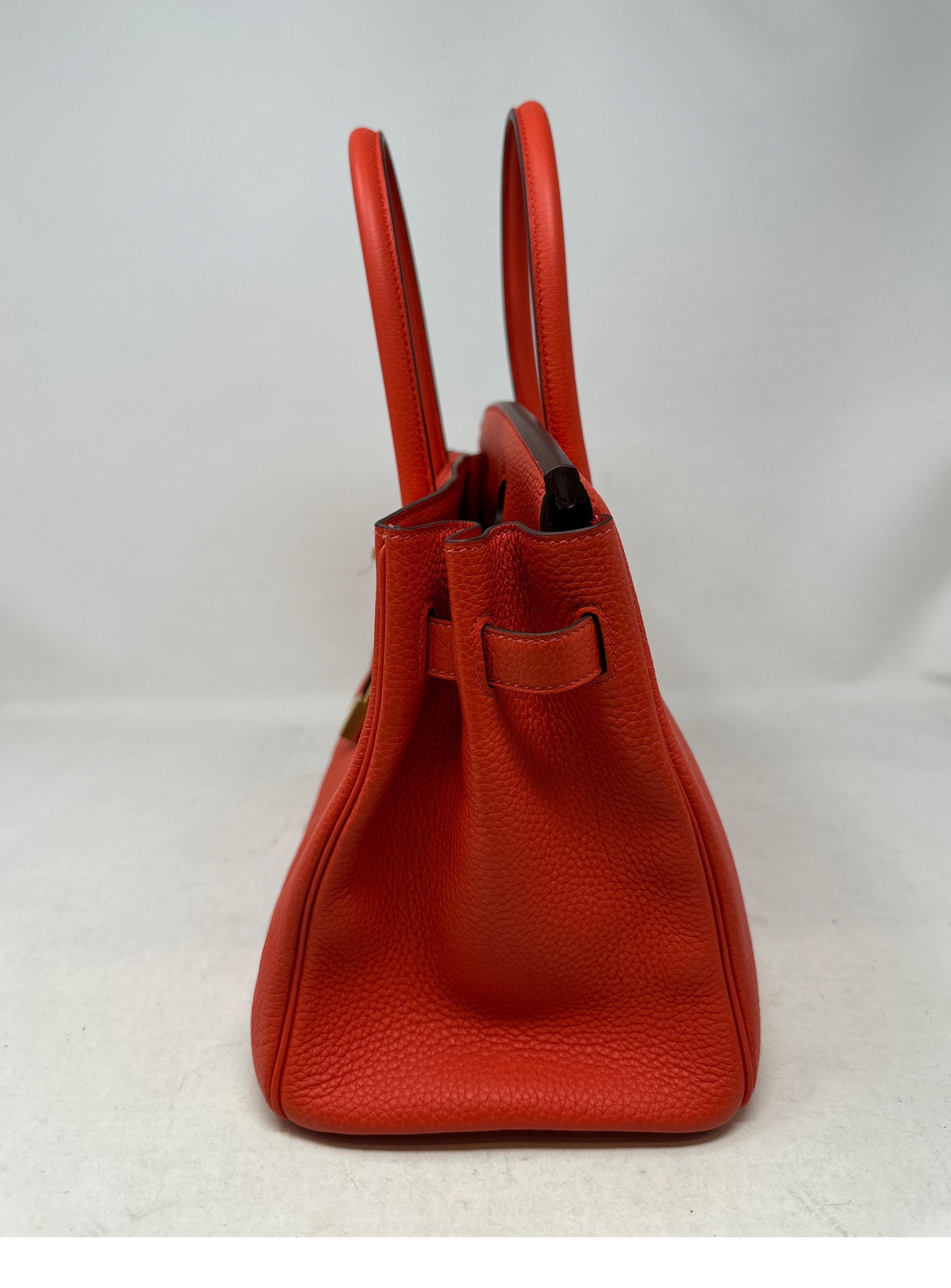 Hermes Capucine Birkin 30 Bag For Sale 4