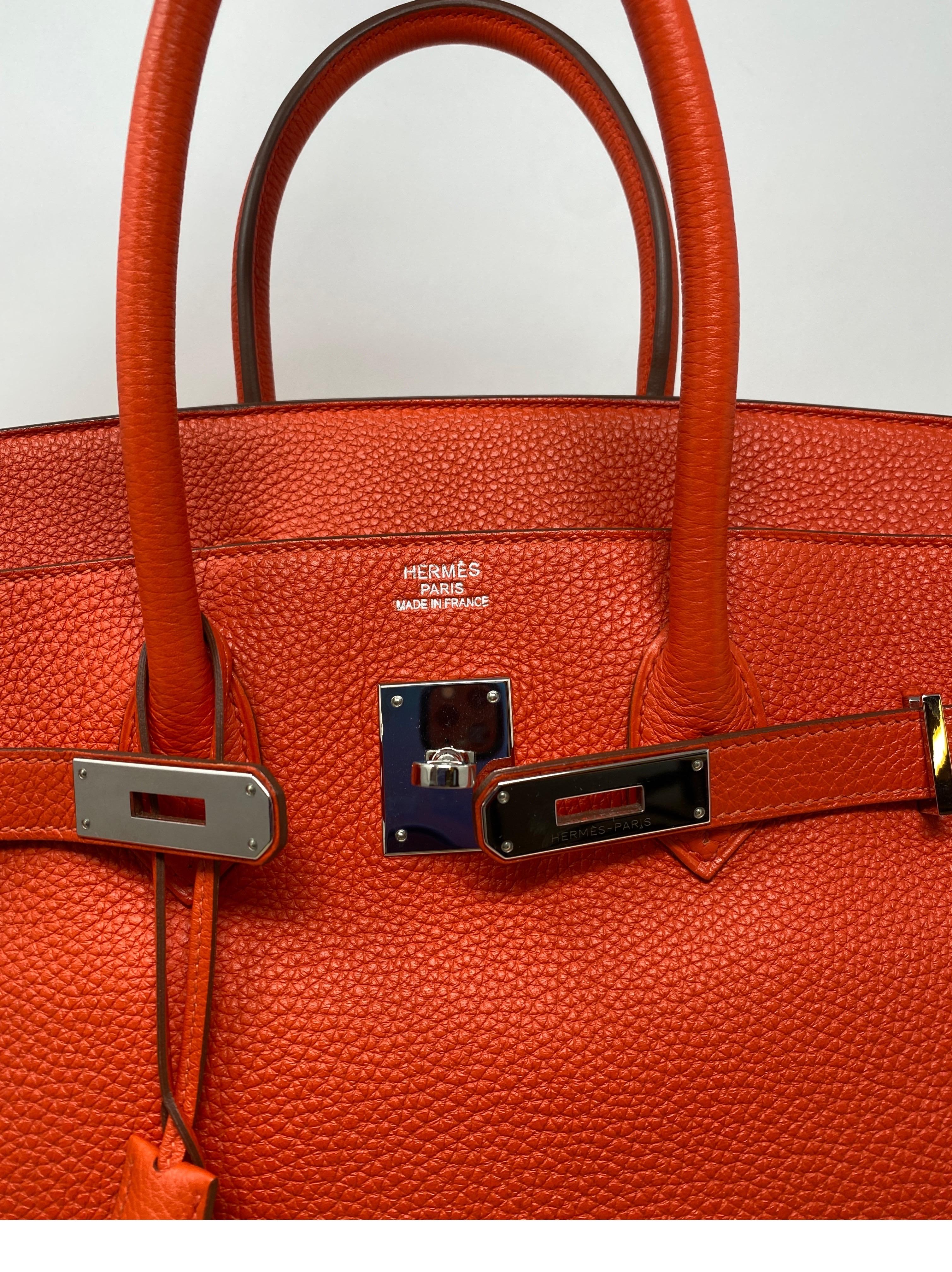 Women's or Men's Hermes Capucine Birkin 35 Bag