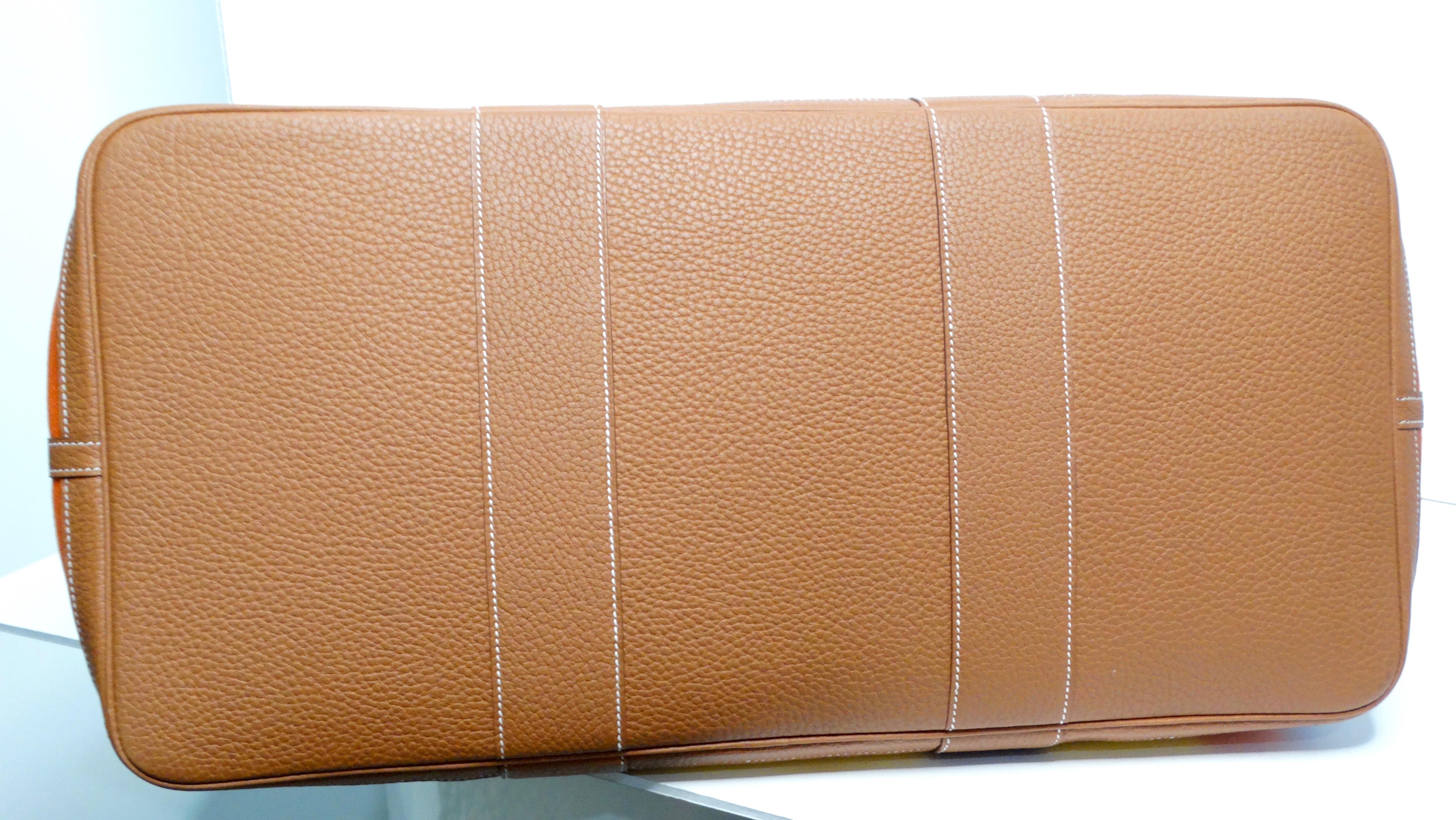 Hermes Capucine Garden Party 49 Voyage Tote Bag 3