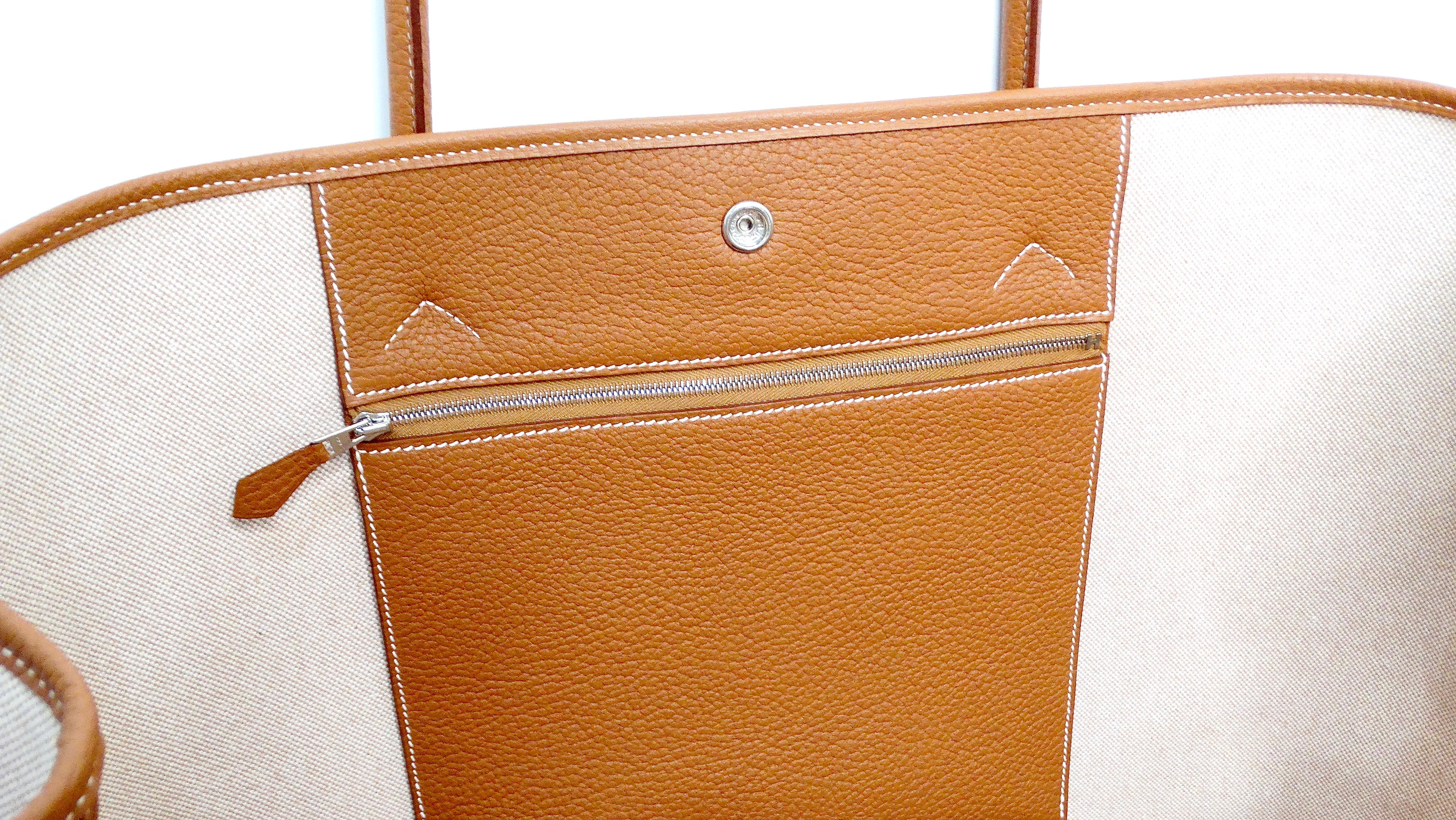 Hermes Capucine Garden Party 49 Voyage Tote Bag 5