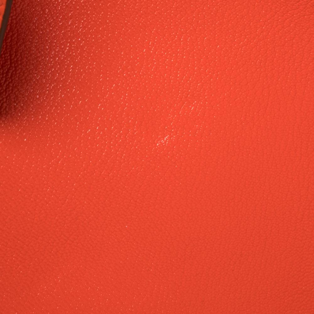 Hermes Capucine Taurillion Clemence Leather Etribelt Bag In Excellent Condition In Dubai, Al Qouz 2